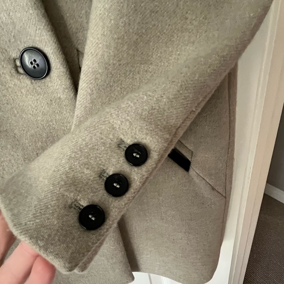 NWOT IRO Womens Beige Coat Size 38 - Picture 6 of 8